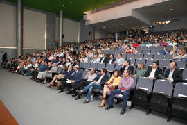 Asistentes a la Gala del Deporte Universitario. Escuela Técnica Superior de Ingeniería de Telecomunicaciones. Junio de 2015