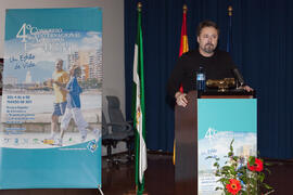 Juan Párraga Montilla. Panel de expertos del 4º Congreso Internacional de Actividad Físico-Deportiva para Mayores. Escuela Técnica Superior de Ingeniería Informática y Telecomunicaciones. Marzo de 2011