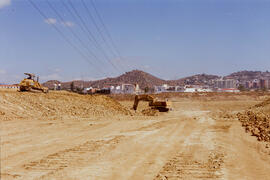 Obras del Campus de Teatinos. Junio de 1988
