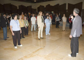 Taller de Tai Chi Chuan. 2º Congreso Internacional de Actividad Físico-Deportiva para Mayores de la Universidad de Málaga. Palacio de Ferias y Congresos de Málaga. Marzo de 2007