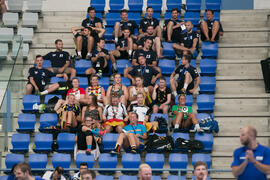 Partido Universidad de Suceava - Universidad Duisburg-Essen. Categoría masculina. Campeonato Europeo Universitario de Balonmano. Antequera. Julio de 2017