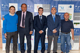 Gala del deporte de la Universidad de Málaga. Facultad de Ciencias de la Comunicación. Mayo de 2013