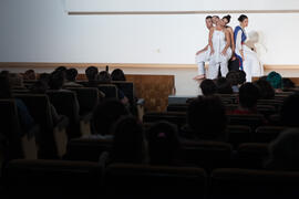 Representación de la obra "La Gaviota" de la compañía Mu Teatro. Paraninfo. Octubre de 2015