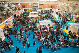 Jornadas de Puertas Abiertas de la Universidad de Málaga. Complejo Polideportivo Universitario. Marzo de 2017
