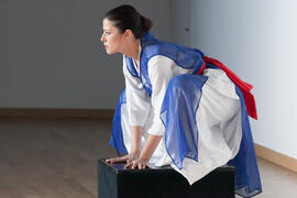 Representación de la obra "La Gaviota" de la compañía Mu Teatro. Paraninfo. Octubre de 2015