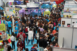 Jornada de Puertas Abiertas de la Universidad de Málaga. Complejo Polideportivo Universitario. Marzo de 2022