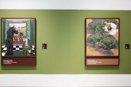Exposición "Aguatintas por Seguiriyas", de Eugenio Chicano. Palacio Episcopal de Málaga. Enero de 2019