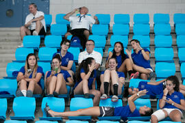 Partido Universidad de Akdeniz - Universidad  de Aveiro. Categoría femenina. Campeonato Europeo Universitario de Balonmano. Antequera. Julio de 2017