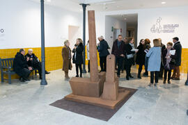 Ambiente en la inauguración de la exposición "Inventario", de Buly. Centro de Arte Contemporáneo Francisco Hernández, Vélez-Málaga. Diciembre de 2018