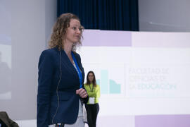 Julia Warnberg. Panel de expertos. 7º Congreso Internacional de Actividad Física Deportiva para Mayores. Escuela Técnica Superior de Ingeniería de Telecomunicaciones y de Informática. Noviembre de 2017