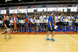 Ceremonia de inauguración. Campeonato Europeo Universitario de Balonmano. Antequera. Julio de 2017