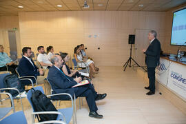Conferencia "Estado de la cuestión, reflexión general, una oportunidad", del curso "Turismo sanitario: asignatura pendiente". Cursos de Verano de la Universidad de Málaga. Marbella. Julio de 2018