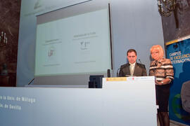 Presentación del Campus de Excelencia Internacional "Andalucía Tech". Sede del Consejo Superior de Investigaciones Científicas (CSIC) Madrid. Octubre de 2010