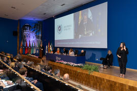 Intervención de José Ángel Narváez. Apertura del Curso Académico 2019/2020 de la Universidad de Málaga. Paraninfo. Septiembre de 2019