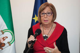 Toma de posesión del personal docente e investigador de la Universidad de Málaga. Rectorado. Noviembre de 2012