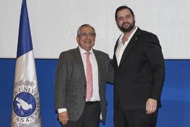 Toma de posesión de Sergio Fortes Rodríguez como profesor titular del Área de Teoría de la Señal y Comunicaciones de la Universidad de Málaga. Toma de posesión de nuevos catedráticos y profesores titulares de la Universidad de Málaga. Paraninfo. Noviembre de 2023