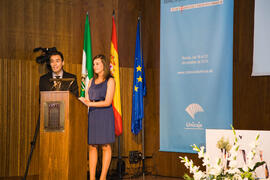 Entrega de premios del XXVI Certamen Bienal Internacional de Cine Fantástico de la Universidad de Málaga. Convento Santo Domingo, Ronda. Octubre de 2010
