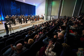 Concierto de Bandas Sonoras de la 31 edición de Fancine de la Universidad de Málaga. Auditorio de la Escuela Técnica de Ingeniería de Telecomunicaciones e Informática. Noviembre de 2021