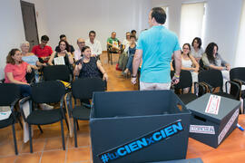 Taller transversal "Descubre #tuCIENxCIEN". Cursos de Verano de la Universidad de Málaga. Ronda. Julio de 2018
