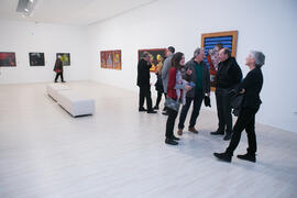 Inauguración de la exposición "Inventario", de Buly. Centro de Arte Contemporáneo Francisco Hernández, Vélez-Málaga. Diciembre de 2018