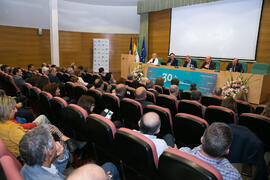 Conmemoración del 30 Aniversario de la Oficina de Transferencia de Resultados de Investigación de la Universidad de Málaga (OTRI). Edificio del Rectorado. Mayo de 2019