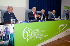 Ponencia de Vicente Romo. Panel de expertos. 6º Congreso Internacional de Actividad Física Deportiva para Mayores. Escuela Técnica Superior de Ingeniería de Telecomunicaciones y de Informática. Marzo de 2015