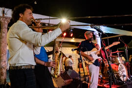 Concierto de Free Soul Band. Festival solidario en los Baños del Carmen. Cursos de Verano de la Universidad de Málaga. Málaga. Julio de 2019