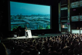 Conferencia inaugural. Apertura del Curso Académico 2019-2020 de la Escuela Técnica Superior de Arquitectura de la Universidad de Málaga. Teatro Cervantes. Octubre de 2019