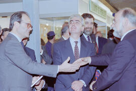 Inauguración del Salón Internacional del Estudiante. Córdoba. Febrero de 1994