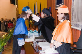 Investidura de nuevos doctores por la Universidad de Málaga. Paraninfo. Diciembre de 2009