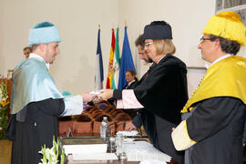 Investidura de nuevos doctores por la Universidad de Málaga. Paraninfo. Febrero de 2012