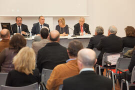 Inauguración curso de farmacología de la Universidad de Málaga. Colegio de Médicos. Málaga. Enero de 2012