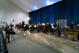 Concierto de Bandas Sonoras de la 30 edición de Fancine de la Universidad de Málaga. Auditorio de la Escuela Técnica de Ingeniería de Telecomunicaciones e Informática. Noviembre de 2020