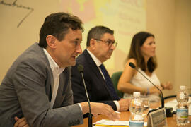 Rafael Ventura Fernández. Inauguración de los Cursos de Verano de la Universidad de Málaga. Vélez Málaga. Julio de 2018