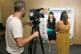Mabel Lozano. Curso "Mujeres frente a la violencia". Cursos de verano 2018 de la Universidad de Málaga. Marbella. Julio de 2018
