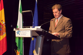 Acto de Clausura del 3º Congreso Internacional de Actividad Físico-Deportiva para Mayores de la Universidad de Málaga. Palacio de Ferias y Congresos de Málaga. Marzo de 2009