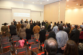 Inauguración curso de farmacología de la Universidad de Málaga. Colegio de Médicos. Málaga. Enero de 2012