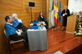 Investidura como Doctor "Honoris Causa" de Jean-Marie Lehn por la Facultad de Ciencias de la Universidad de Málaga. Edificio del Rectorado. Junio 2015