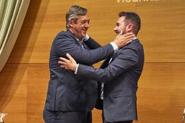 Toma de posesión de Nicolás Fernández Pérez como nuevo Coordinador de Protocolo y Dinamización Universitaria de la Universidad de Málaga. Edificio del Rectorado. Abril de 2024