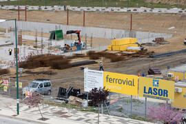 Construcción de la nueva Facultad de Psicología. Campus de Teatinos. Abril de 2018