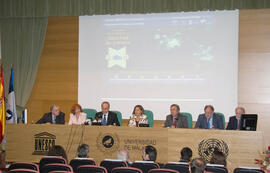 Presentación del Día Mundial de la Libertad de Prensa. Rectorado. Mayo de 2008