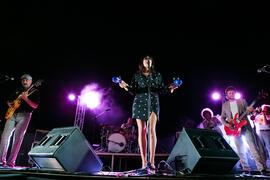 Concierto de Dry Martina. Festival Benéfico en los Baños del Carmen. Cursos de Verano de la Universidad de Málaga. Málaga. Julio de 2018