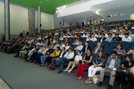 Asistentes a la Gala del Deporte Universitario 2019. Escuela Técnica Superior de Ingeniería de Telecomunicaciones. Junio de 2019