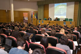 Conferencia marco. Jornada "Brexit y Gibraltar. Un reto con oportunidades conjuntas". Edificio del Rectorado. Febrero de 2017