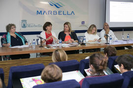 Mesa Redonda: “Violencia contra la mujer y medios de comunicación”. Curso "Mujeres frente a la violencia". Cursos de verano 2018 de la Universidad de Málaga. Marbella. Julio de 2018
