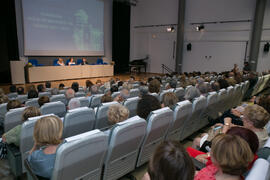 Graduación y clausura del curso del Aula de Mayores de la Universidad de Málaga. Campus de Teatinos. Junio de 2018