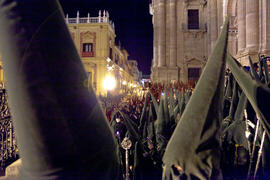 Estación de Penitencia de la Hermandad de los Estudiantes. Málaga. Marzo de 2013