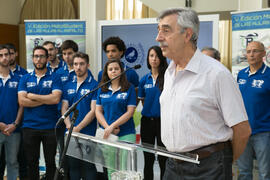 Presentación del proyecto "UMA Racing Team 2017/2018". Edificio del Rectorado. Junio de 2017