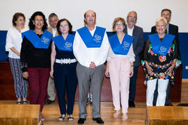 Graduación del curso del Aula de Mayores de la Universidad de Málaga. Paraninfo. Junio de 2019