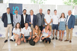 Presentación institucional del I curso de verano "Mares de Andalucía". Puerto de Málaga. Julio de 2018